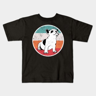 Vintage Retro Frenchie Kids T-Shirt